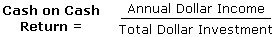 Cash-On-Cash Return